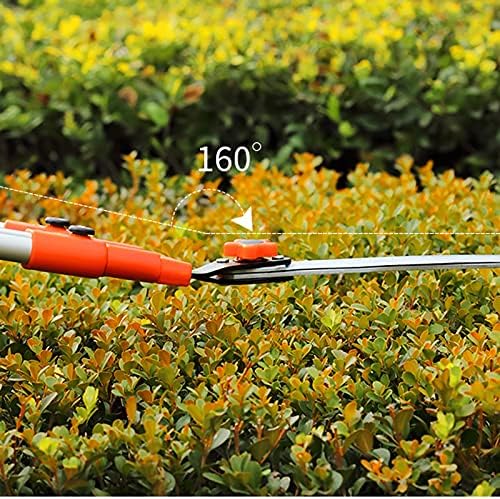 guoqunshop Professional Garden Shears Gardening Tool Cutting Thick Bypass Hedge Shears Adjustable Hedge Shears Non-slip Handle Pruning (Size : The wave mouth is retractable)