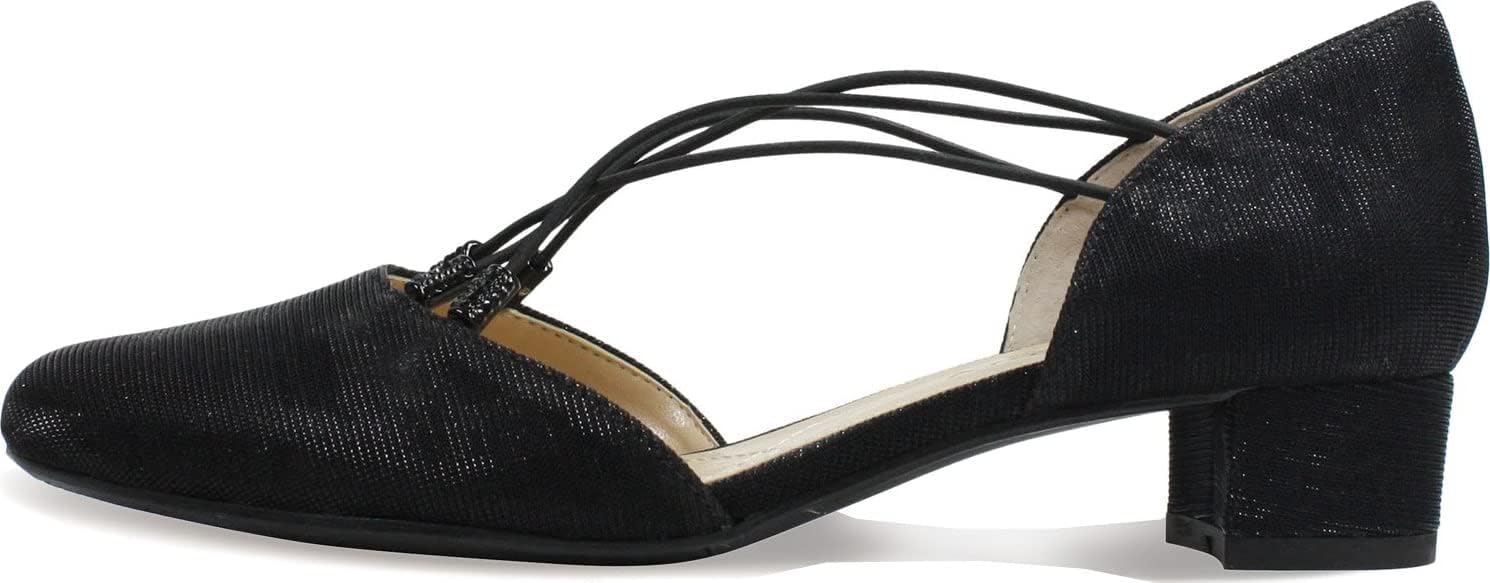 J. Renee Charolette Women's Pump, 6 B(M) US, Black