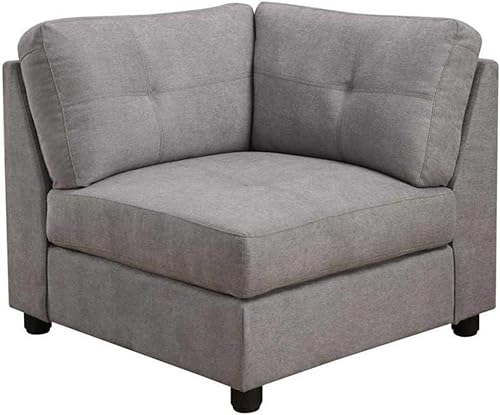 Miniatura 1 de Coaster Furniture - Sofá esquinero para sala de estar, color negro 551005