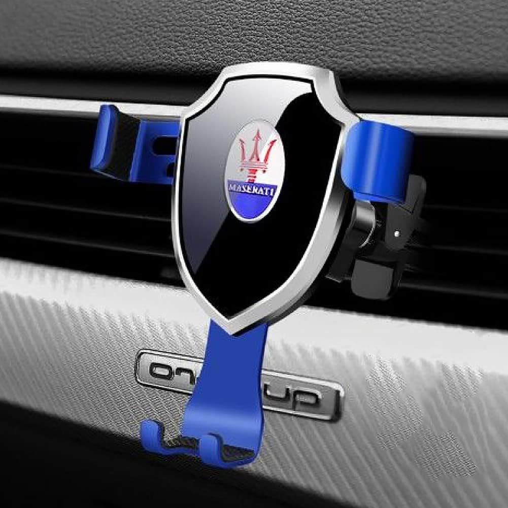 Car Mobile Phone Cradles, for Maserati Granturismo Levante Ghibli Super Stable 360° Rotatable Holder, Auto Interior Styling Accessories,E