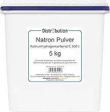 Natron Pulver 5kg Lebensmittelqualität zum Backen Putzen Natriumhydrogencarbonat