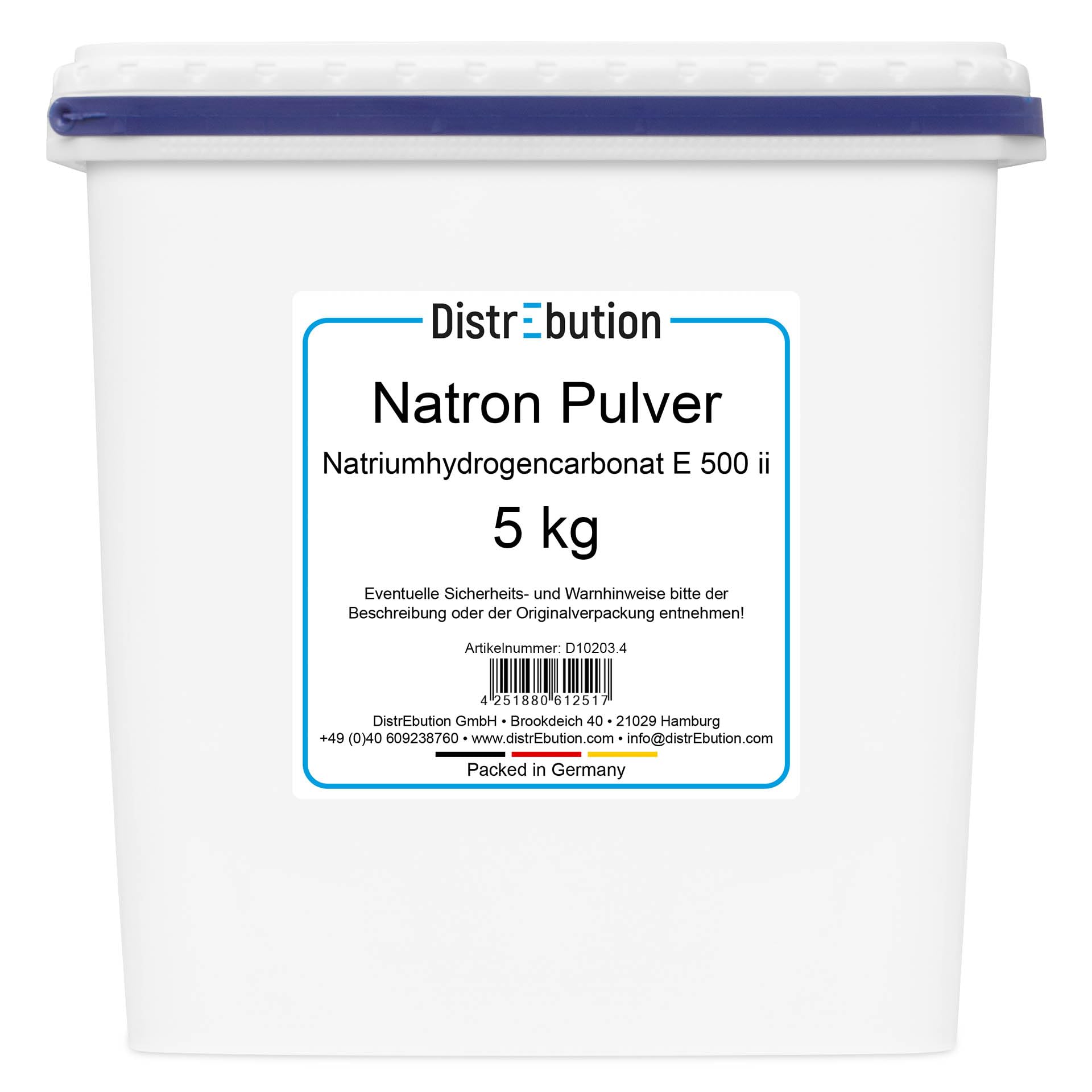 DistrEbution Natron Pulver Backpulver Produktbeschreibung