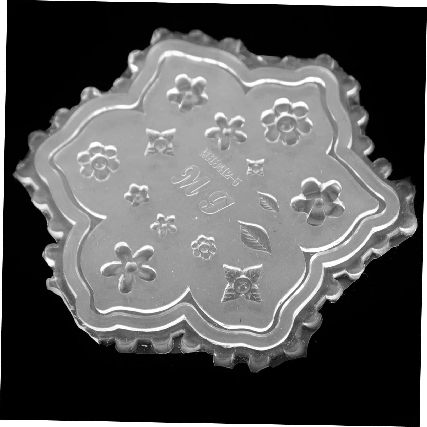 Operitacx 3 Ensembles Moule Sculpté en 3D Moule À Panettone Moules À Résine De Pottier Fileuse De Perles d'argile Moules en Pâte Polymère Moules d'art D'ongle De Bricolage 4 Pièces * 3
