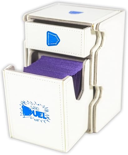 Miniatura 6 de Sky God Dragon Mach - Caja de 3 mazos - 100 tarjetas de doble manga y bandeja de dados - Piel sintética negra - Tapa extraíble - Compatible con