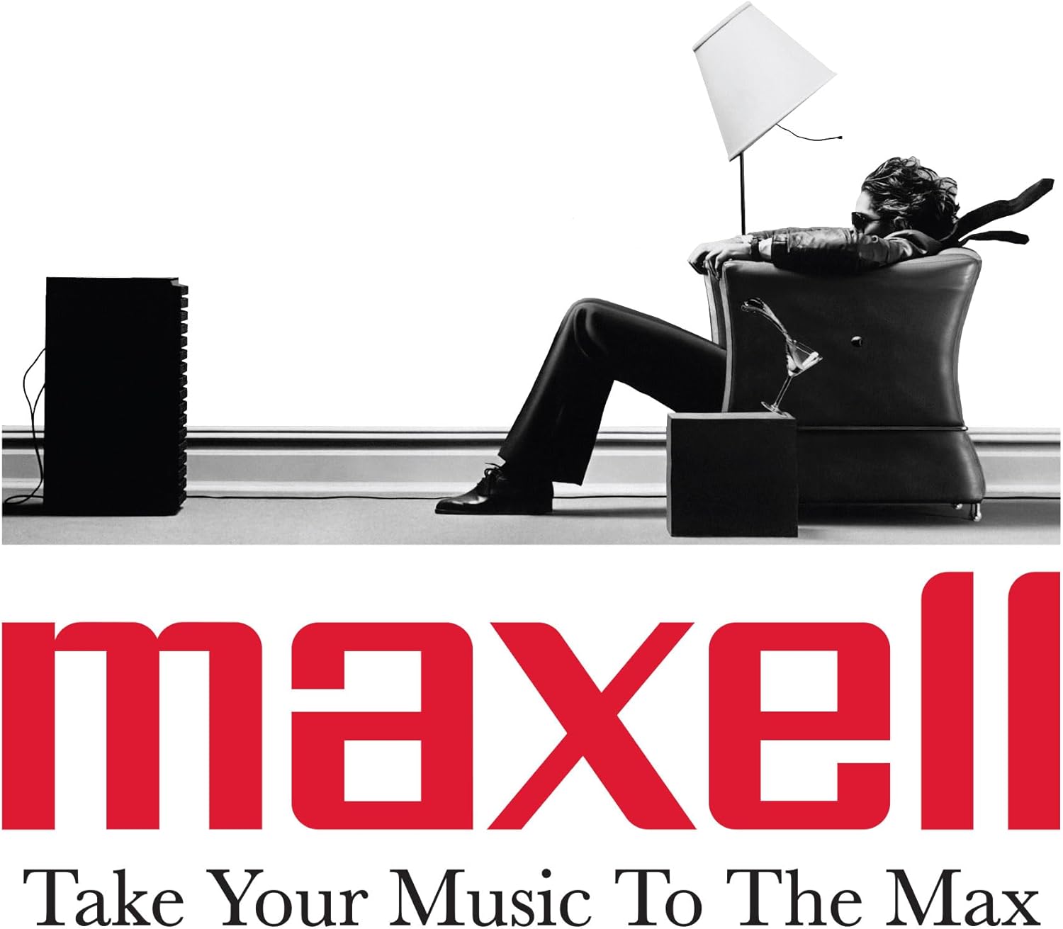Maxell Get Blown Away Original T-Shirt, 100% Cotton, Classic Fit, Unisex, XL