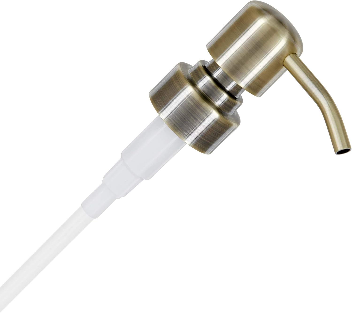 Dispensador de Jabón Zagreb - Bomba / Dosificador de Repuesto con Rosca de 28 mm en Acero Inoxidable