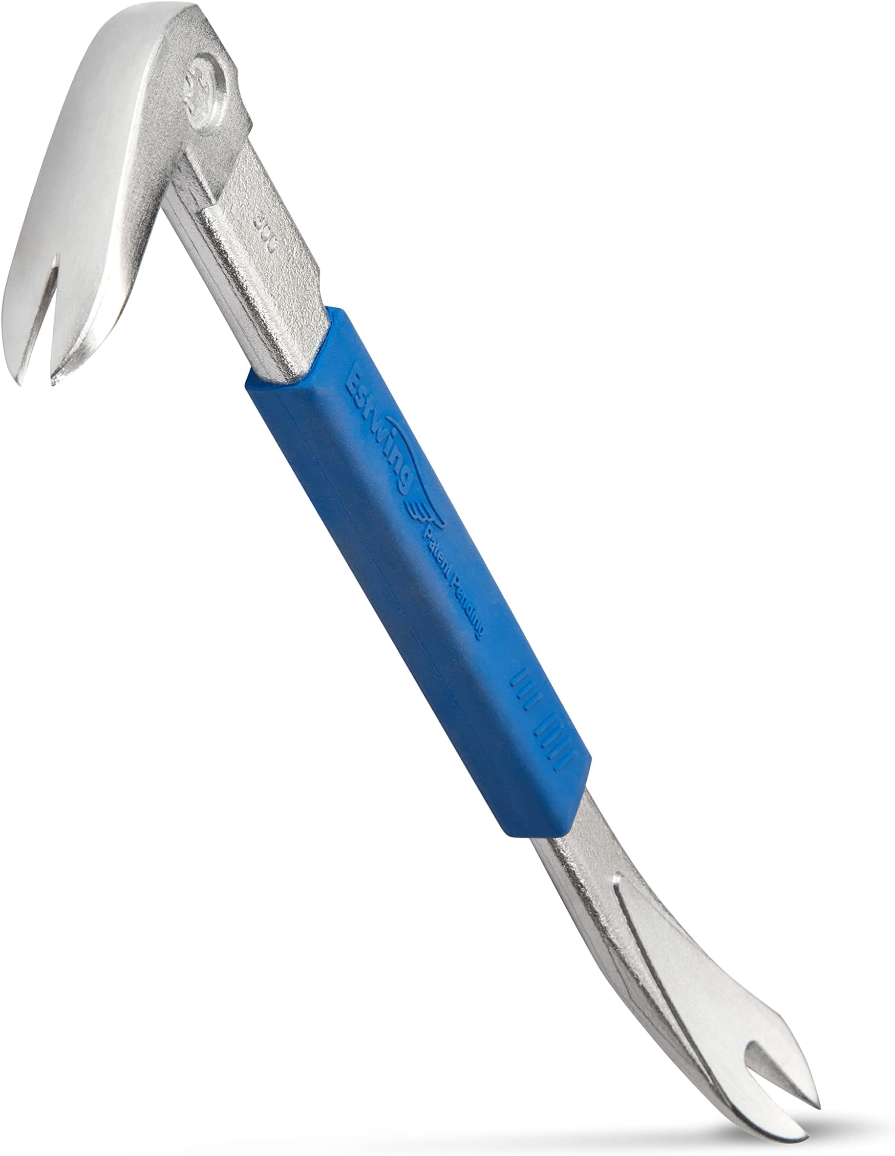 Pro Claw Nail Puller - 12.5" Pry Bar with Forged Steel Construction & No-Slip Cushion Grip - PC300G