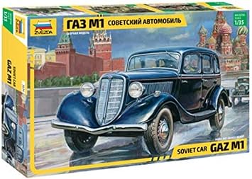 Zvezda 500783634   1 35 GAZ M1 Soviet Staff Car
