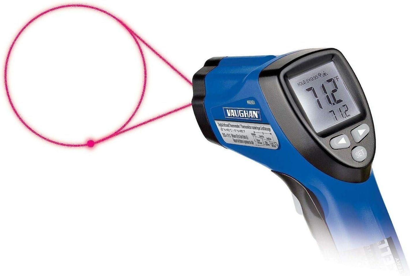 Infrared Circular Laser Thermometer