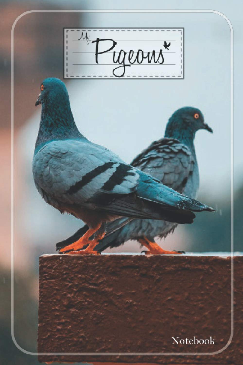 My pigeons | notebook for pigeon fanciers and pigeon keepers breeder | breeding book 120 pages, 6x9 in, lined: Book for pigeon/dove/deaf | for the ... ring numbers, etc. to fill out yourself