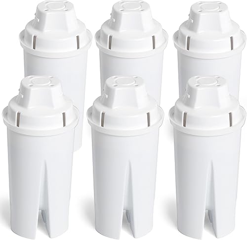 Miniatura 5 de Yaxa Basics Filtros de agua de repuesto mejorados para jarras de agua, sin BPA, certificados WQA y NSF, compatibles con jarras de agua Brita