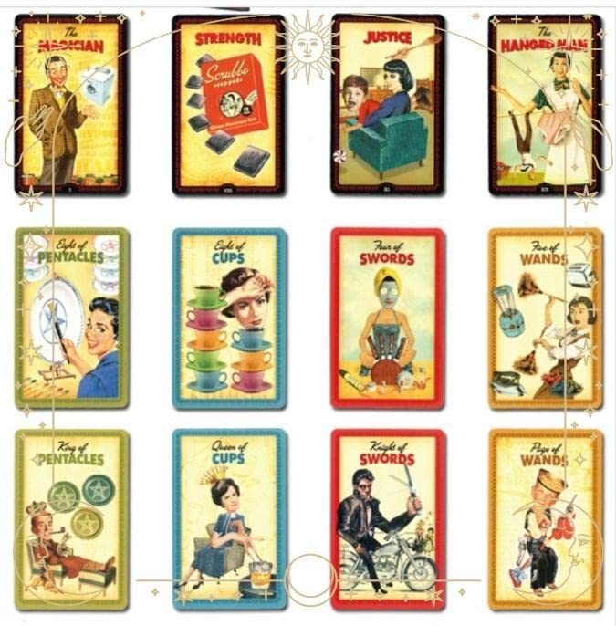 正規品・海外レトロタロット】新品✨ハウスワイフタロット／主婦の