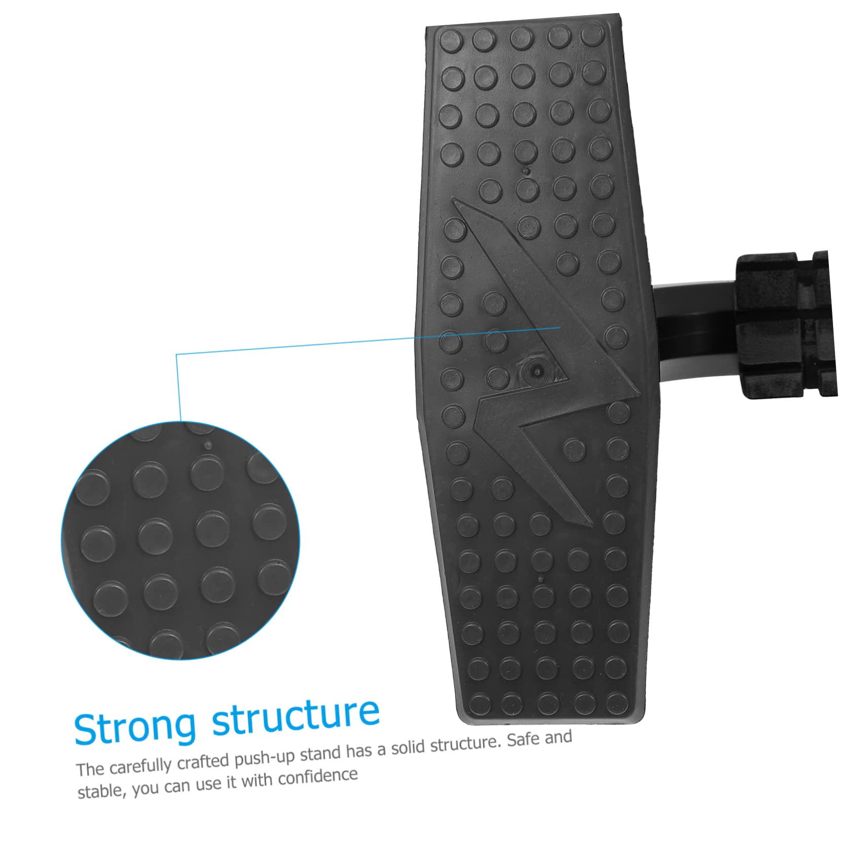 SUPVOX Home Fitness Tools Push-up Stand High Strength Steel Tube Pushup Bars Pushup Holders Hand Grips Exercise Equipment