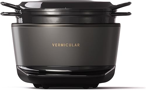 Vermicular MusuiKamado (RICEPOT) Cocina de inducción de hierro fundido Multicocina de precisión Arrocera japonesa Olla de cocción lenta Olla de