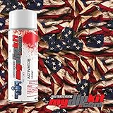 Hydrographic Film Combo- Water Transfer Printing - Hydro Dipping Activator with - Respect - LL-739-A