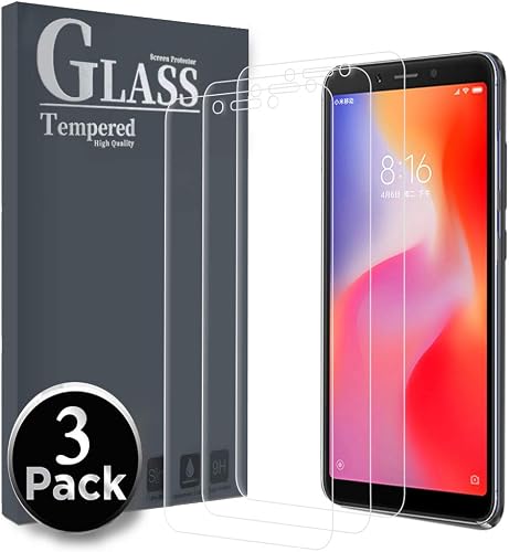Ferilinso Pack Vetro Tempera per Xiaomi Redmi 6A Pellicola Protettiva Protezione Schermo Vetro Temperato Screen Protector Film con Garanzia Sostituzione Vita Ferilinso Pack Vetro Tempera per Xiaomi Redmi 6A Pellicola Protettiva Protezione Schermo Vetro Temperato Screen Protector Film con Garanzia Sostituzione Vita