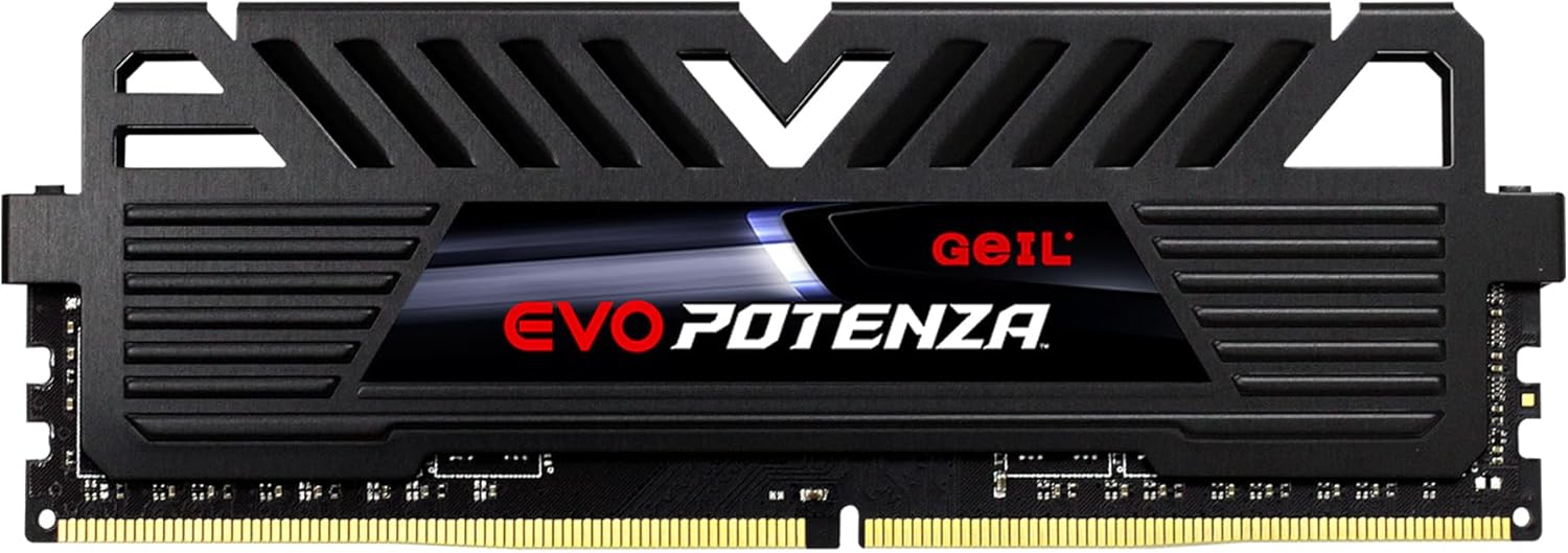 GeIL EVO Potenza AMD/Intel 32GB (2x16GB) 288-Pin PC RAM DDR4 3200 (PC4 25600) Desktop Memory Model GAPB432GB3200C18ADC