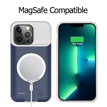 Amazon.com: Battery Case for iPhone 13 Pro Max, [10800mAh