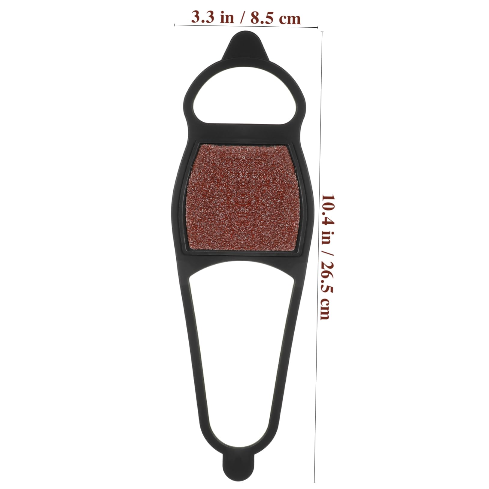 BESPORTBLE Rubber Material Ice Climbing Shoes Cover 2-Sided Coarse Cleats for Snow Ice Hiking