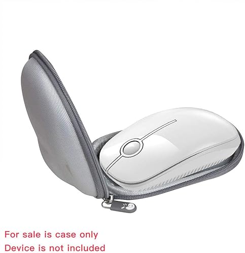 Miniatura 8 de Hermitshell Estuche de viaje para VssoplorJelly Comb 2.4G Slim Wireless Mouse (solo caso) (oro rosa)