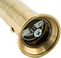 Vista 3 de Molinillo de Pimienta Griego Original de 10 Pulgadas de Alto Molinillo Triturador de Pimienta Europeo con Mango de Manivela Molinillo