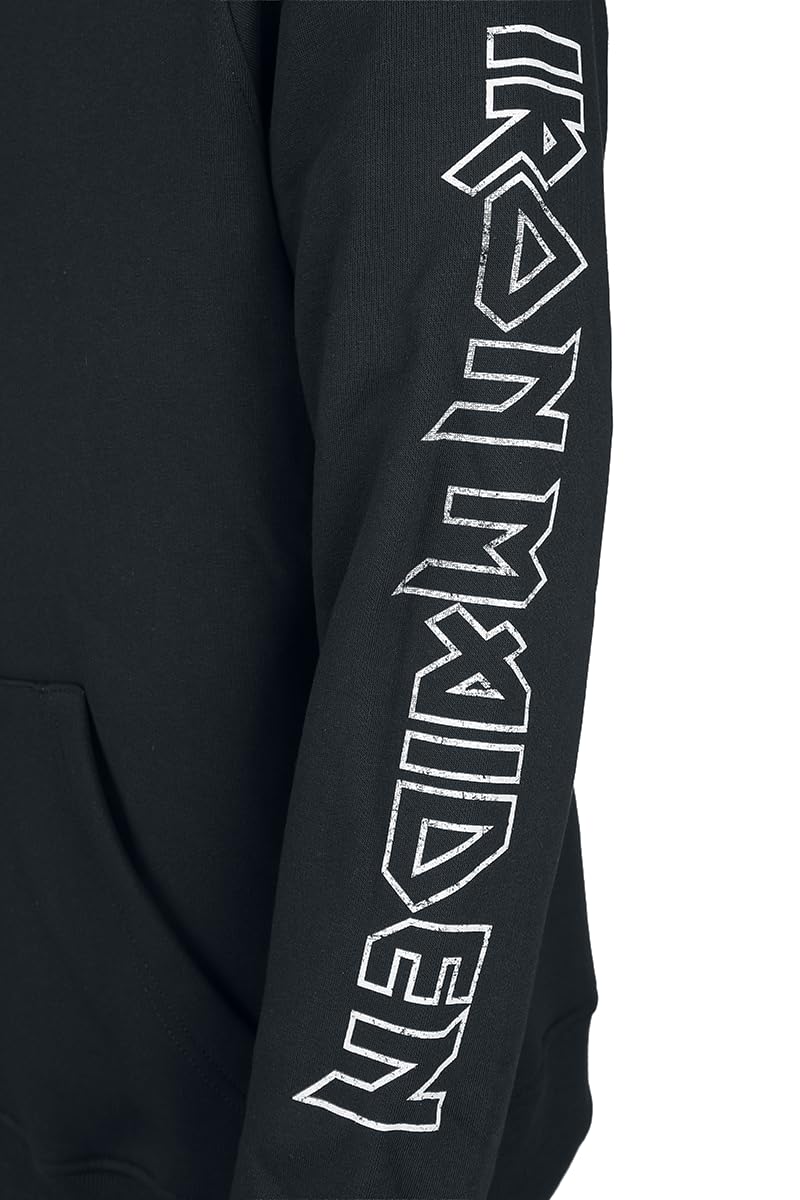 Iron Maiden Axe Eddie Männer Kapuzenpullover schwarz Band-Merch, Bands