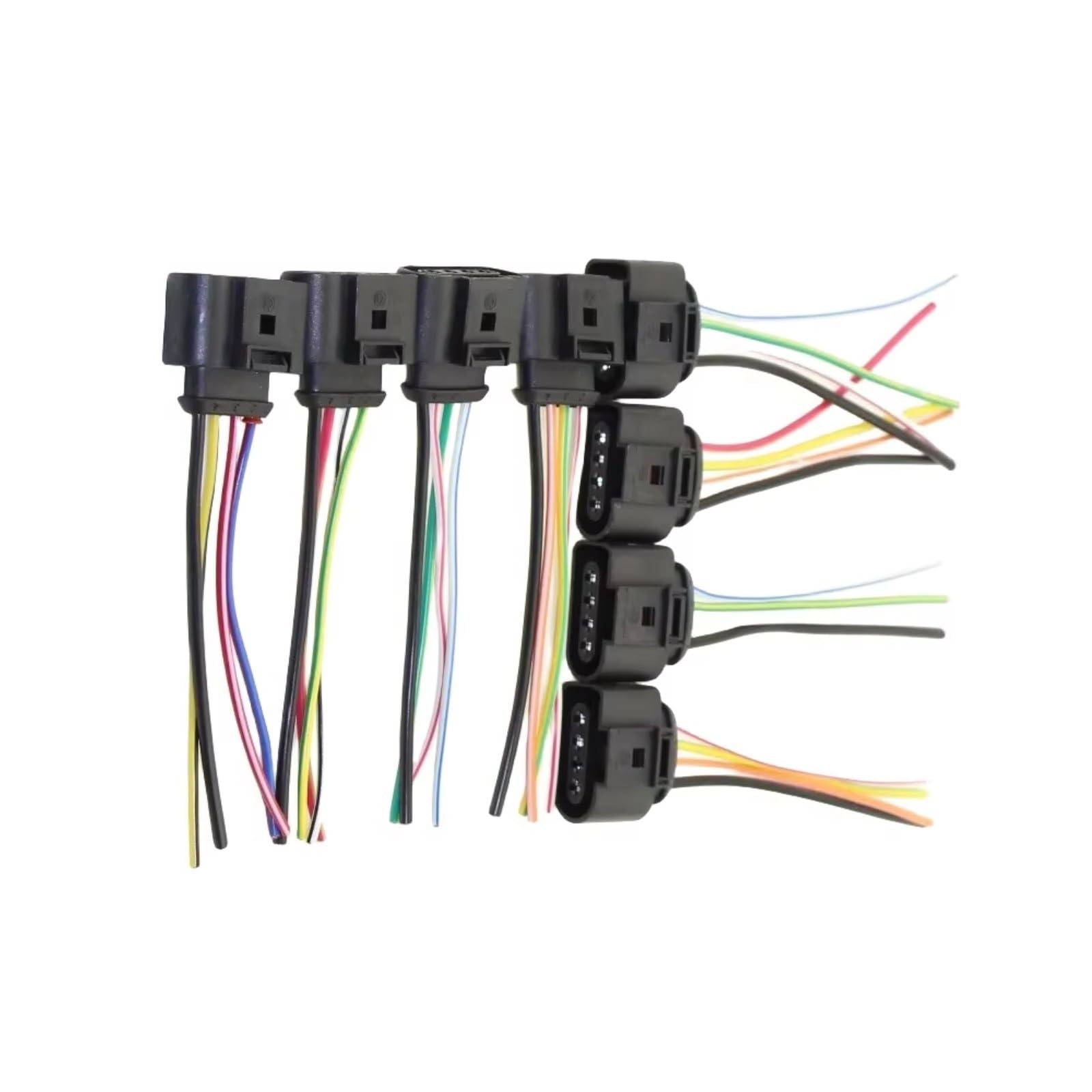 Compatibile Con A4 Per A6 8 Pz Bobina Accensione Connettore Kit Riparazione Cablaggio Impermeabile Gruppo Elettrico Ricambio 1J0973724 Connettore Bobina Spina