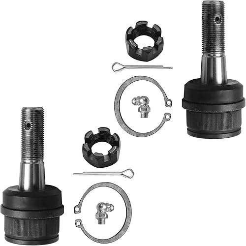 Miniatura 8 de Detroit Axle - Kit de suspensión delantera 4WD de 12 piezas para Ford F-250 F-350 Super Duty 00-04, 2 cubos de rodamiento de ruedas, 4 rótulas, 4