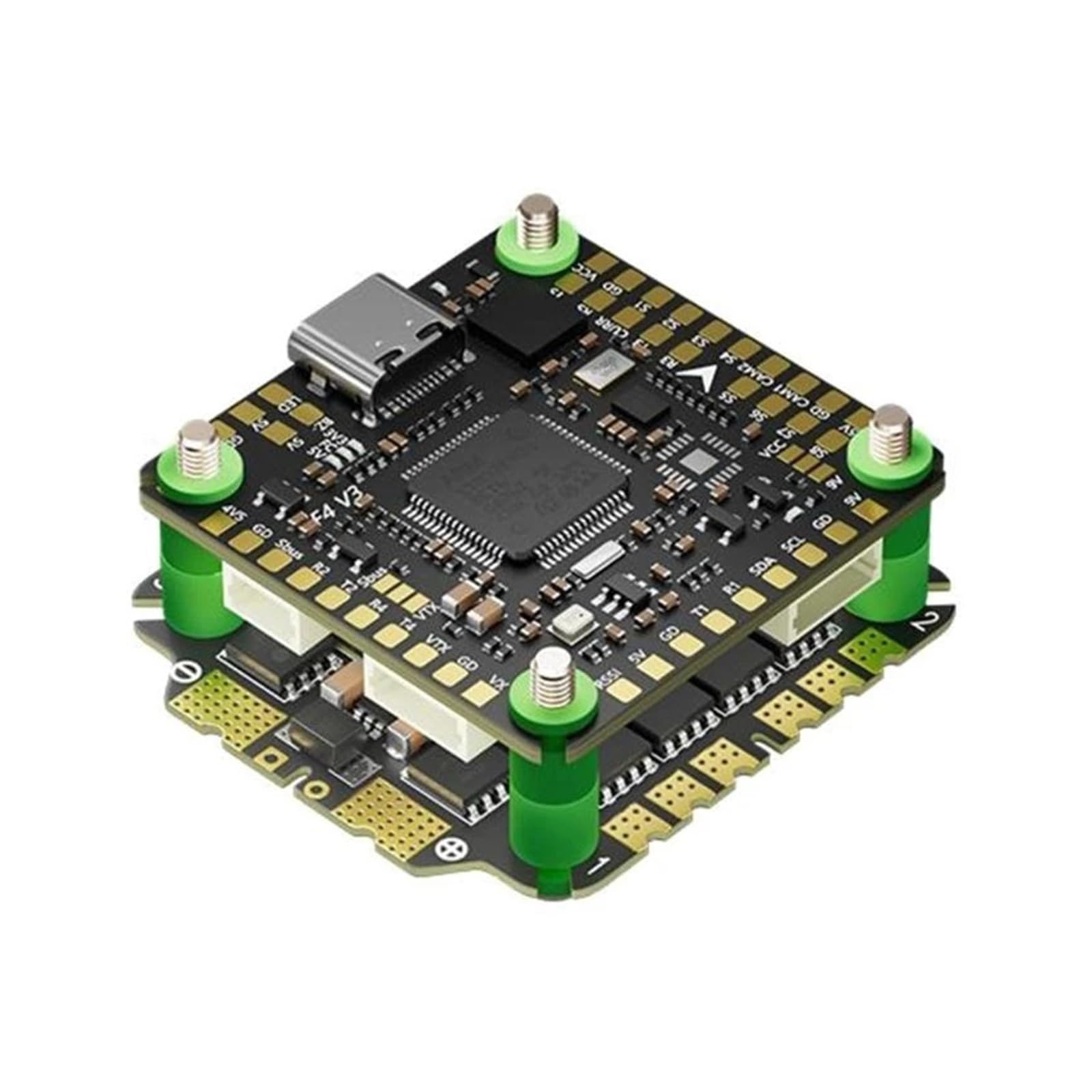 Advanced F465 - Torre de vuelo de control de vuelo con corriente de 65Ax4 y chip principal STM32F405, ajuste optimizado para drones FPV 0XLA