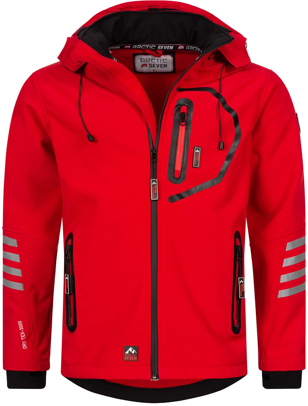 męska designerska kurtka softshellowa, funkcyjna, outdoorowa, przeciwdeszczowa kurtka sportowa AS301