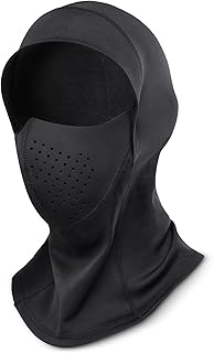 HIKENTURE Sturmhaube - Atmungsaktive Sturmmaske Balaclava Skimaske - Warme Gesichtshaube Fahrradmaske Schwarz - Ideales Fa...