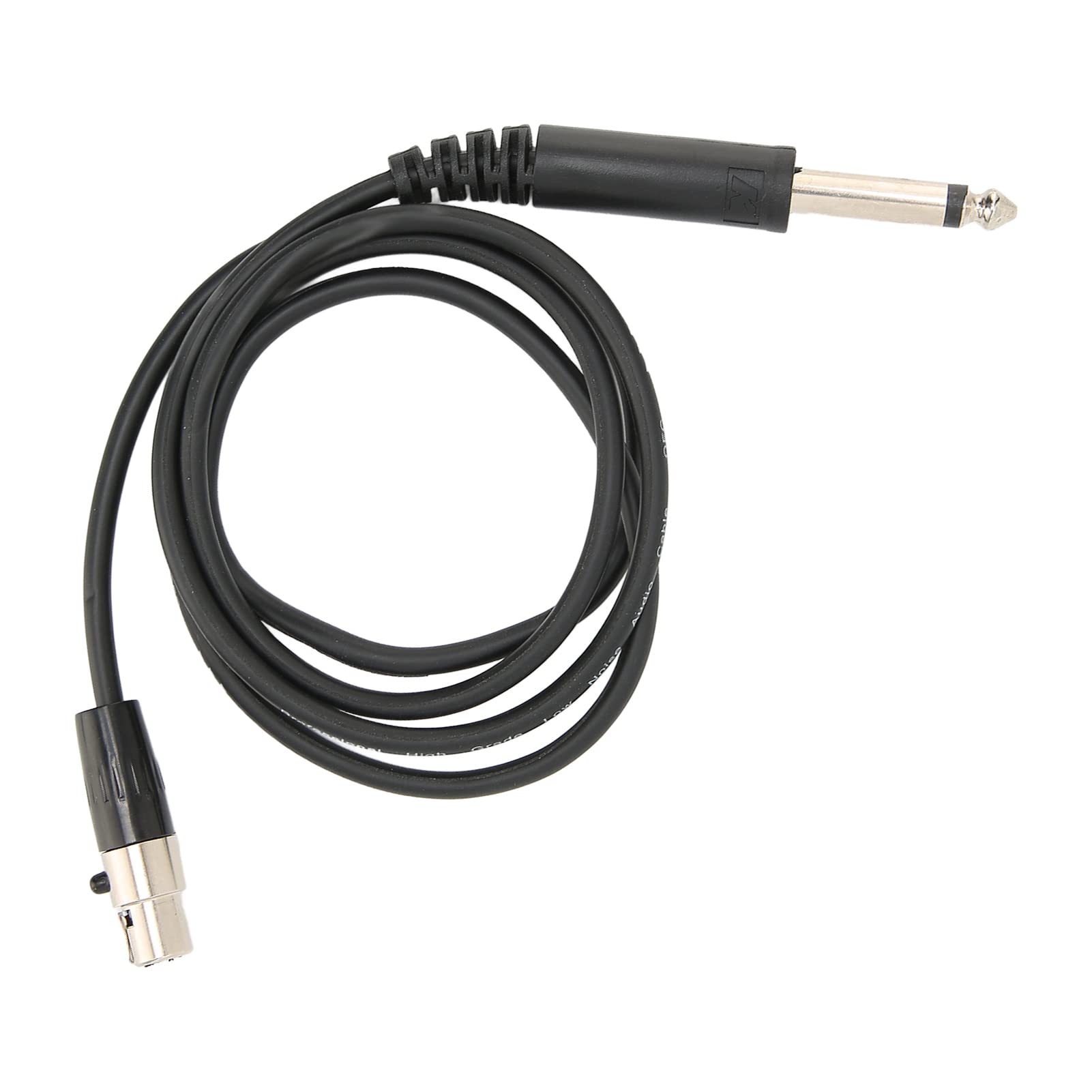 Zunate 3 Pin Mini XLR Female to 6.35mm Male Microphone Cable XLR to 1/4in Microphone Cord for Live Sound Card Microphone 3.3ft (1m) - Image 4