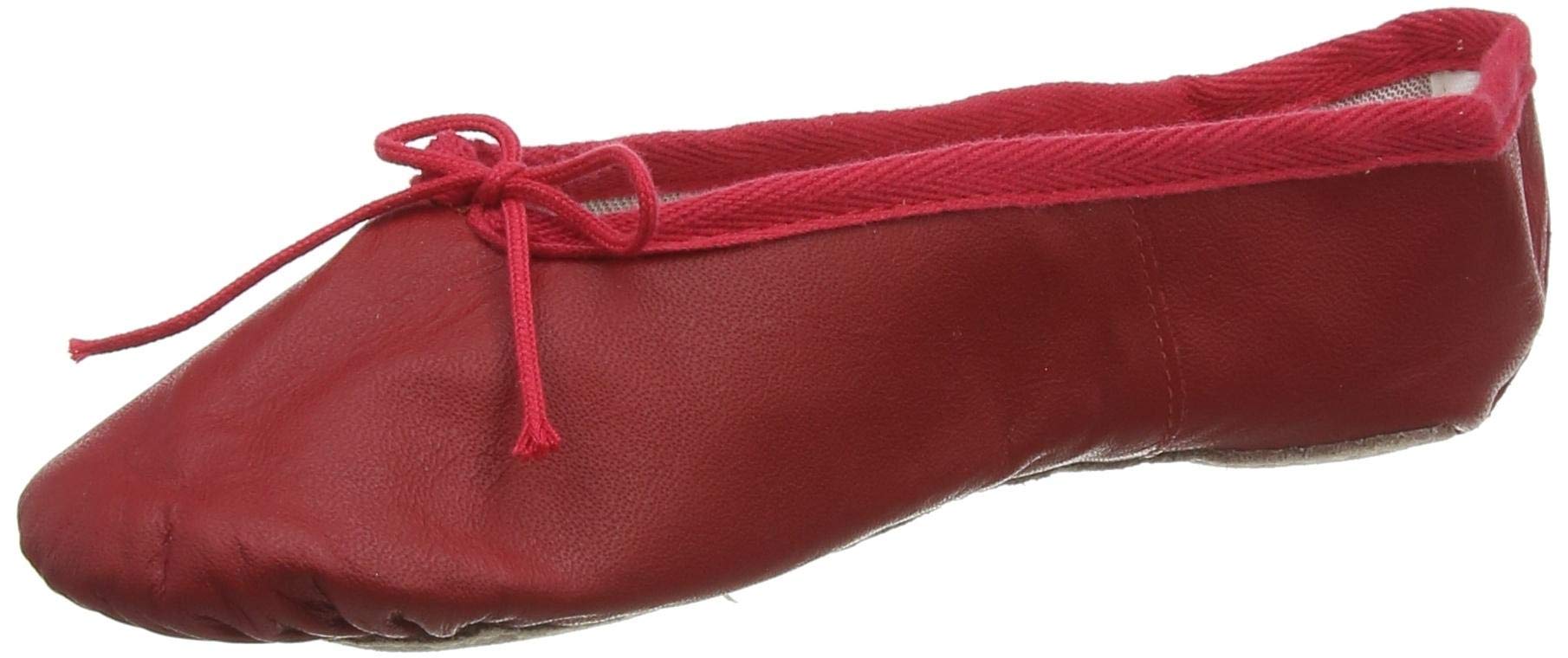 Freed of London Girl's Aspire Dance Shoe, Red, 13.5 UK