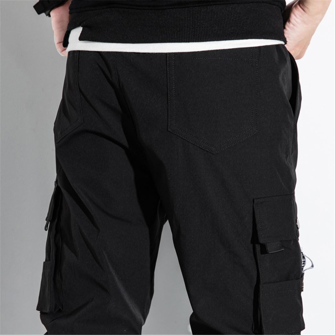 Vogrtcc Pantaloni Cargo Multitasche da Uomo Pantaloni da Jogging Taglie Forti Pantaloni Casual in Cotone