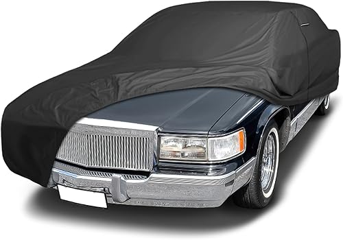Miniatura 82 de iCarCover Funda de coche prémium para Cadillac Fleetwood 1954-1988, resistente, impermeable, para todo tipo de clima, ajuste personalizado
