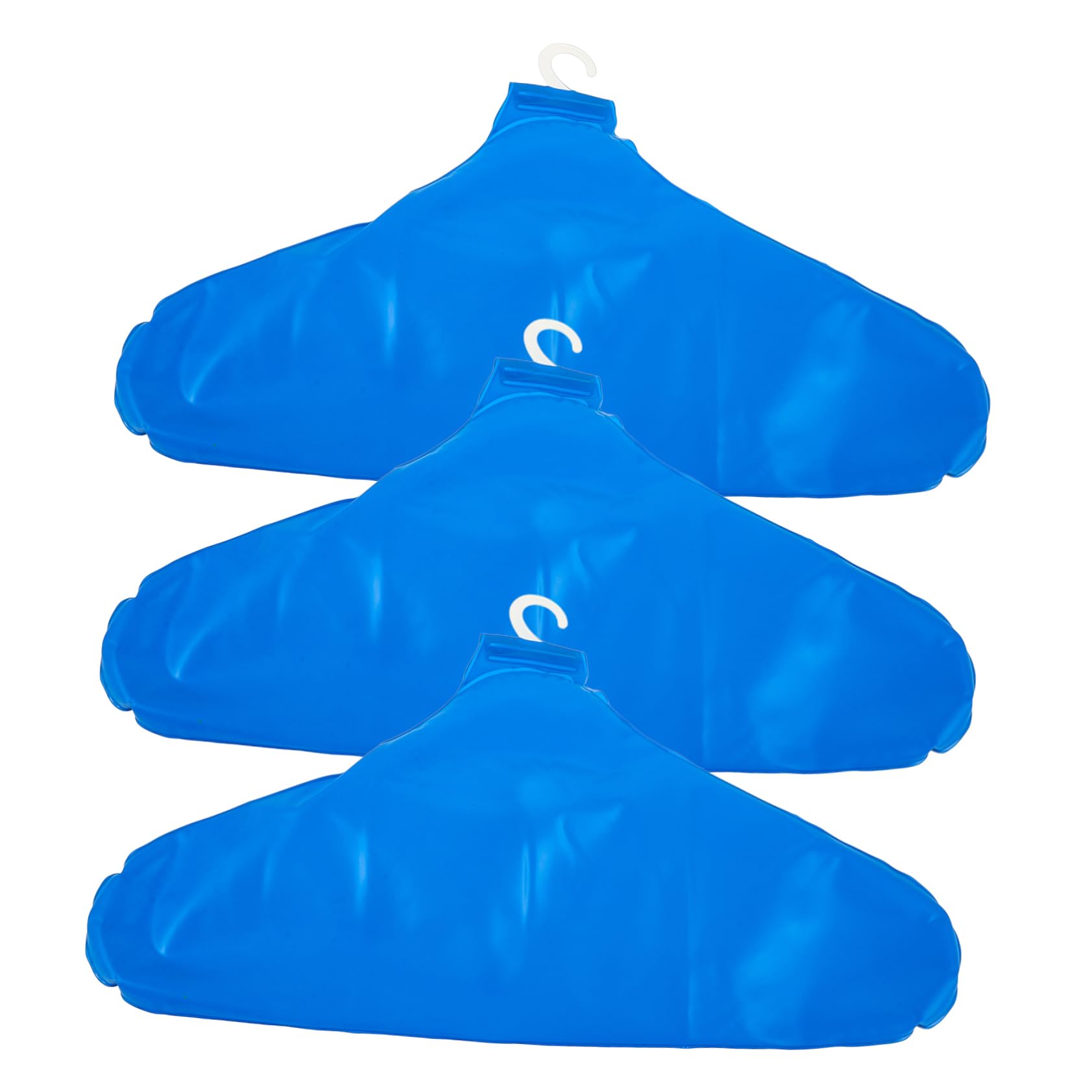 PRETYZOOM 9stücke Aufblasbare Kleiderbügel Tragbare Reise Und Campingbügel PVC Platzsparend rutschfest Für Hotel Und Outdoor-nutzung