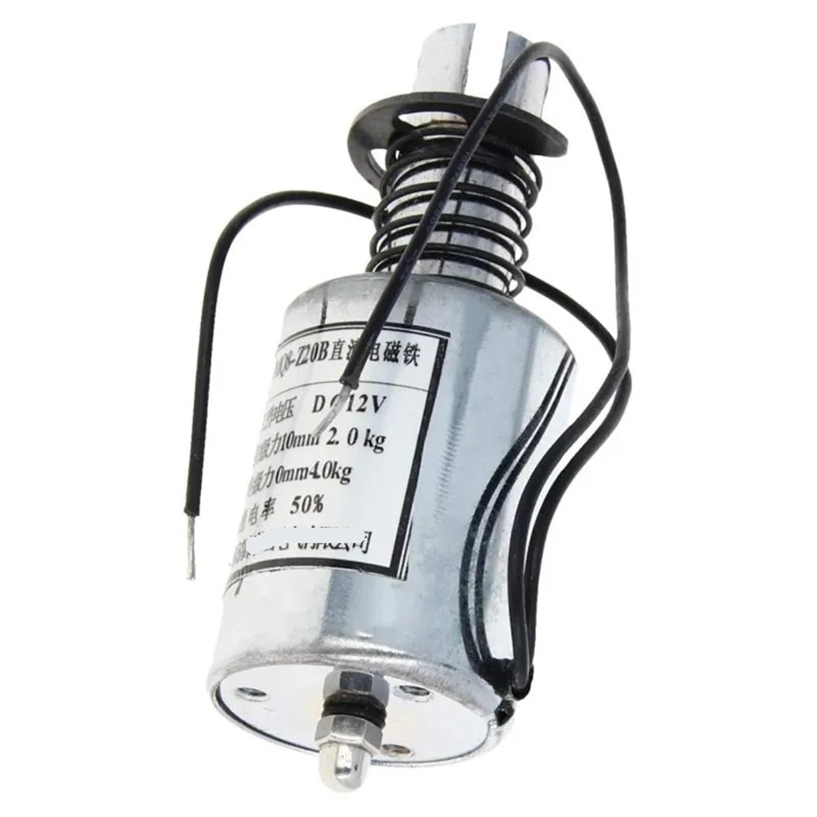 Bloquer une trappe efficacement avec l'électroaimant tubulaire MQ8-Z20B DC 12V