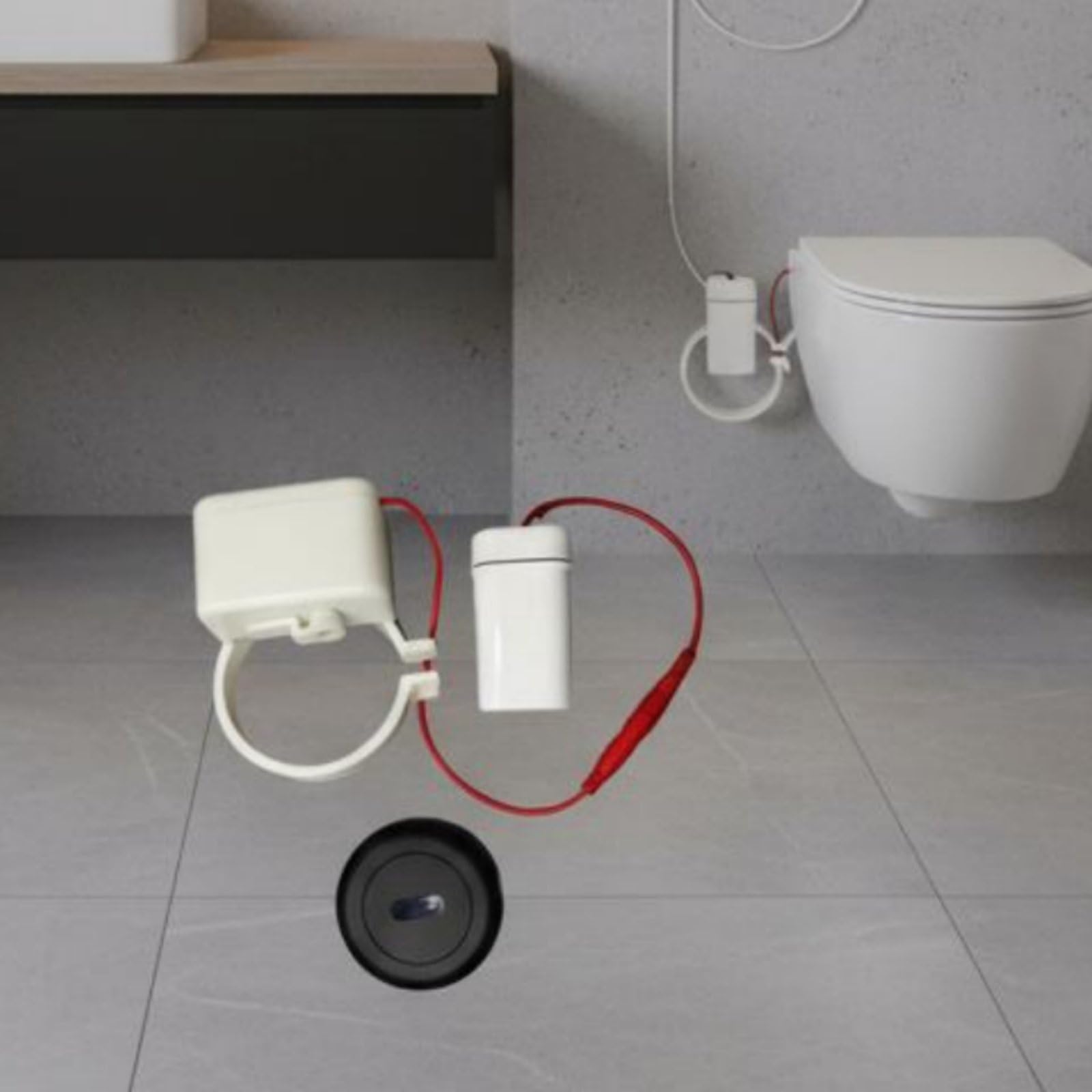 Toiletten Spülung Automatisches Nachrüstsystem Infrarot feld Kontaktlose Spülsteuerung aus für Öffentliche Toiletten Haushalte