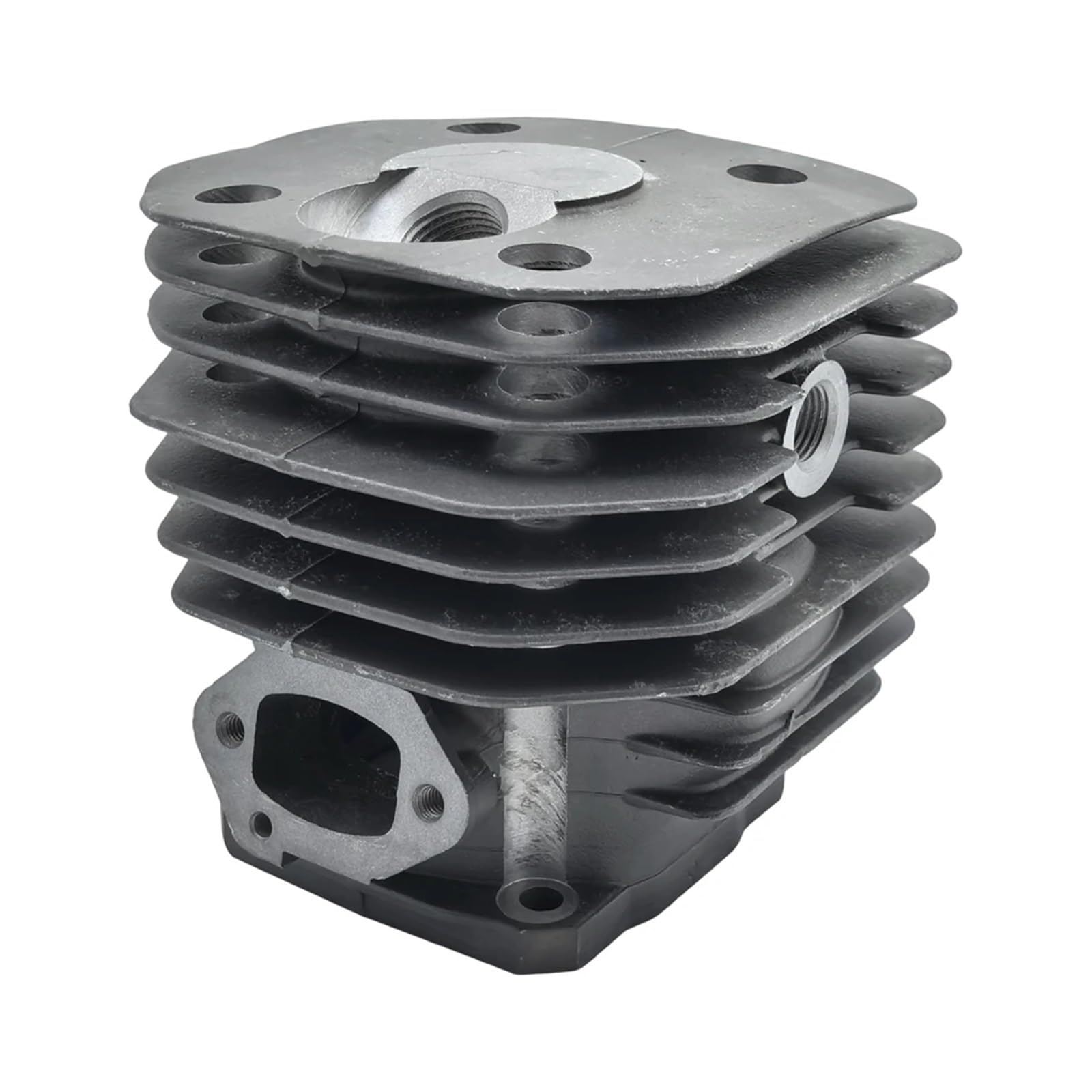Junta de escape for motosierra Husqvarna 262XP 262 261, repuesto de pistón de cilindro de 48 mm, kit de cojinete de pasador de 12 mm.