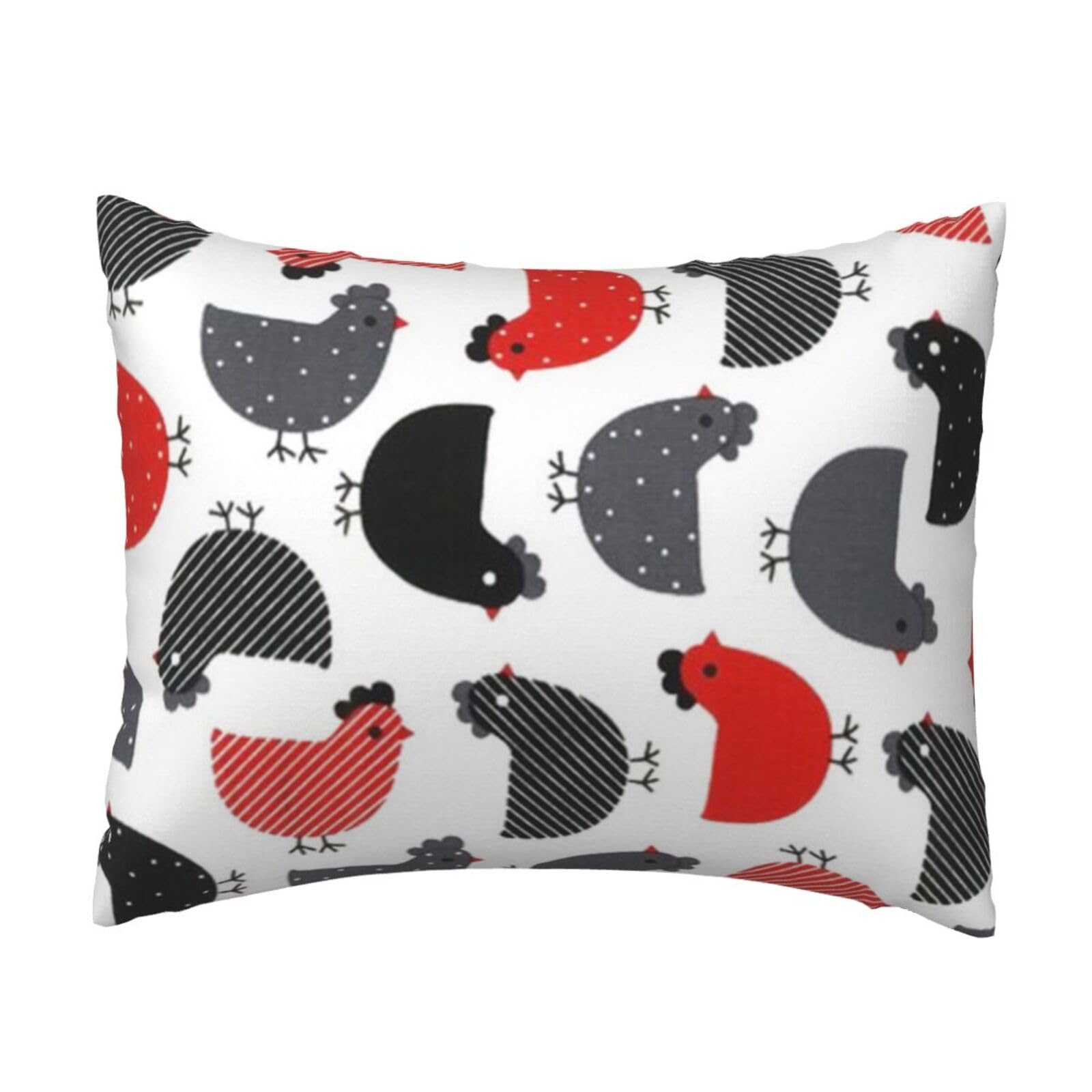 YFSGDLBN Creative Cartoon Chicken printed Pillow Case 20x26in decorative Cushion Cover pillowcase