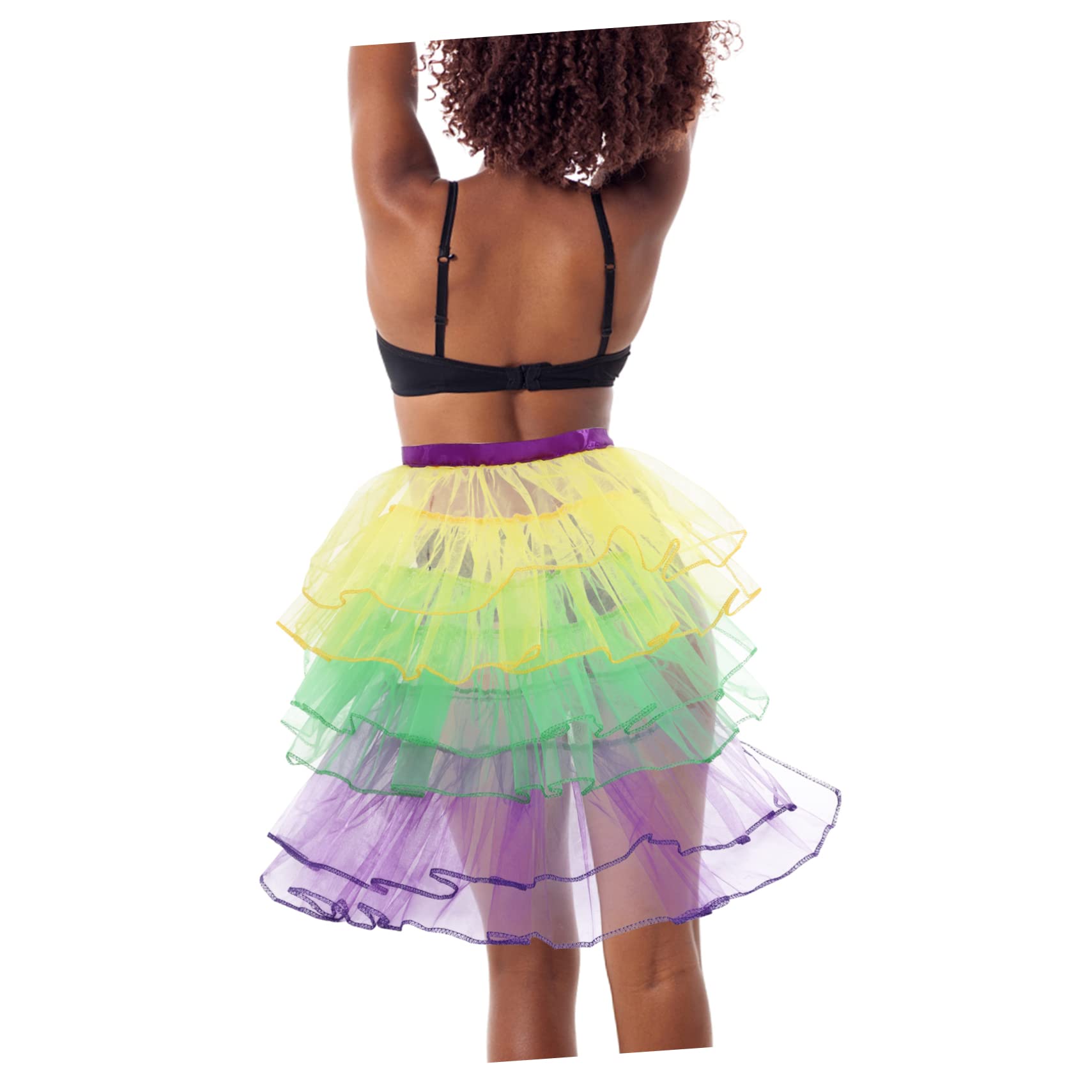 GALPADA 3piezas Falda Tutu De Falda De Fiesta para Bodas Cumpleaños y Cosplay Accesorio para Mujeres y Diseño y Cómodo