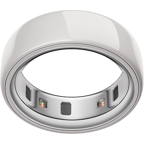 Oura Ring 4 Ceramic - Cloud - Size 10 - Size Before You Buy