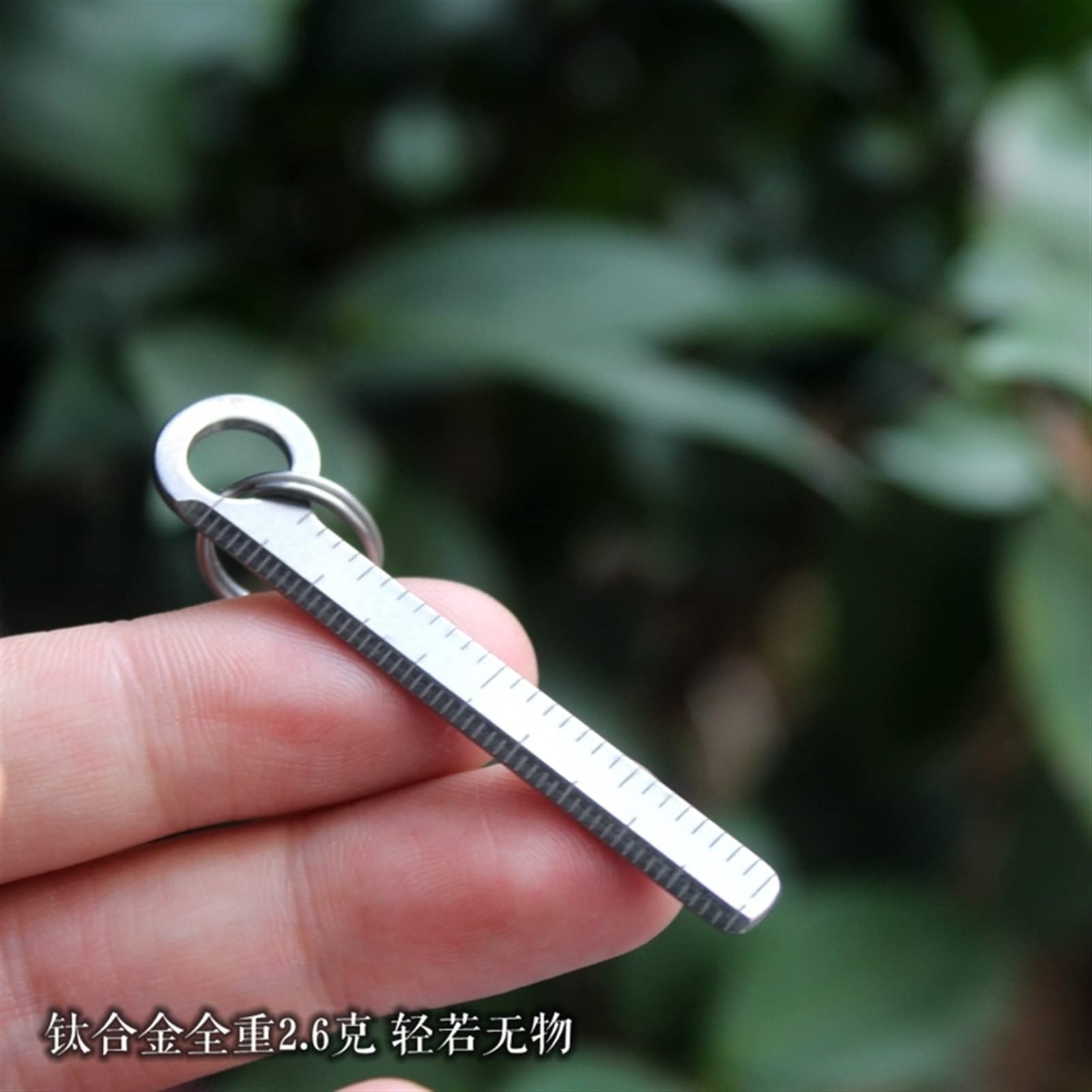 64alチタニウム合金定規 Amazon.co.jp: SSDMJ チタン合金の小さな定規キーホルダーポータブルの