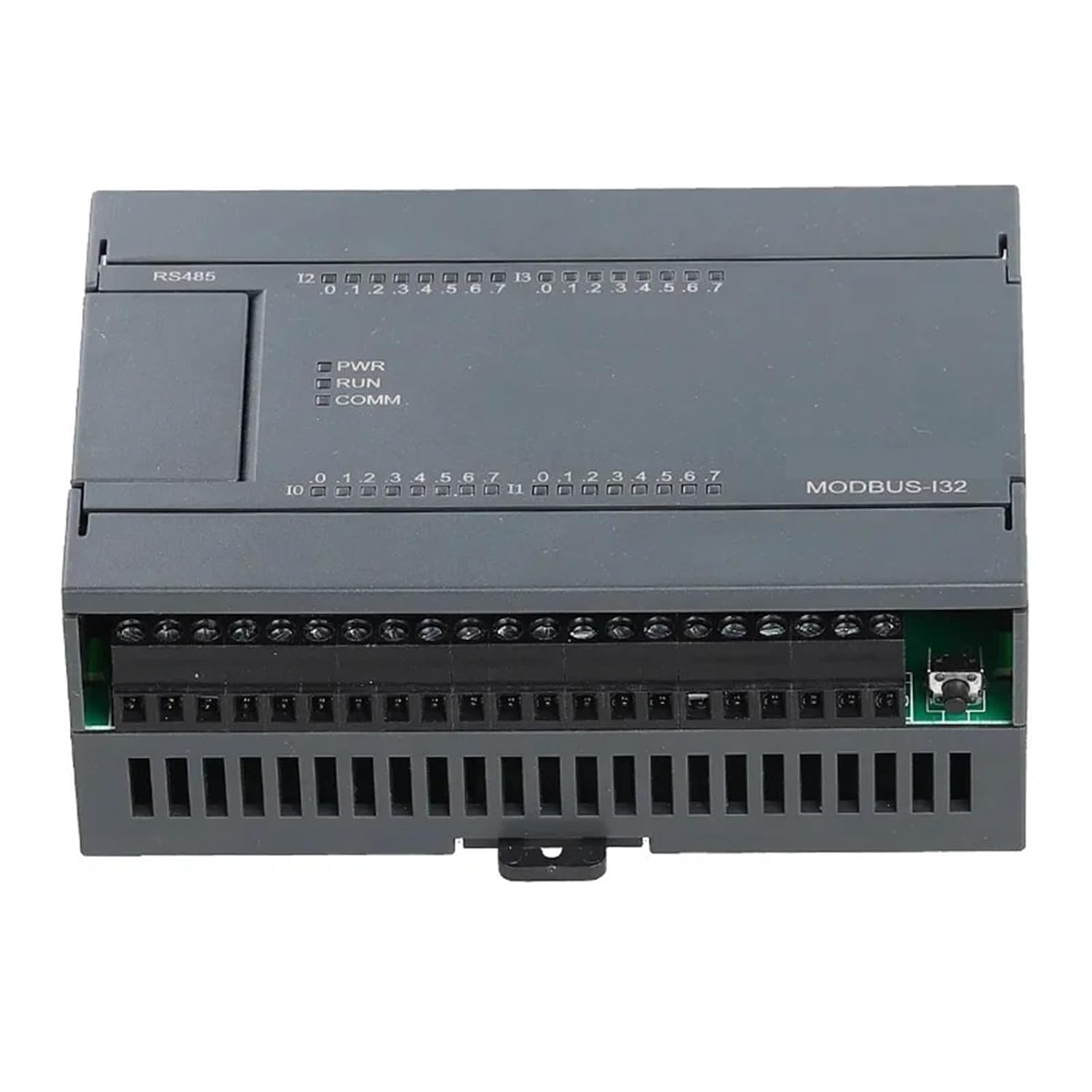 1pcs Modbus-IO8R-A Industrial MODBUS Module RTU Analog Output Relay Module 16I/16O/32I/32T Extensible Module(16I-16O-RELAY)