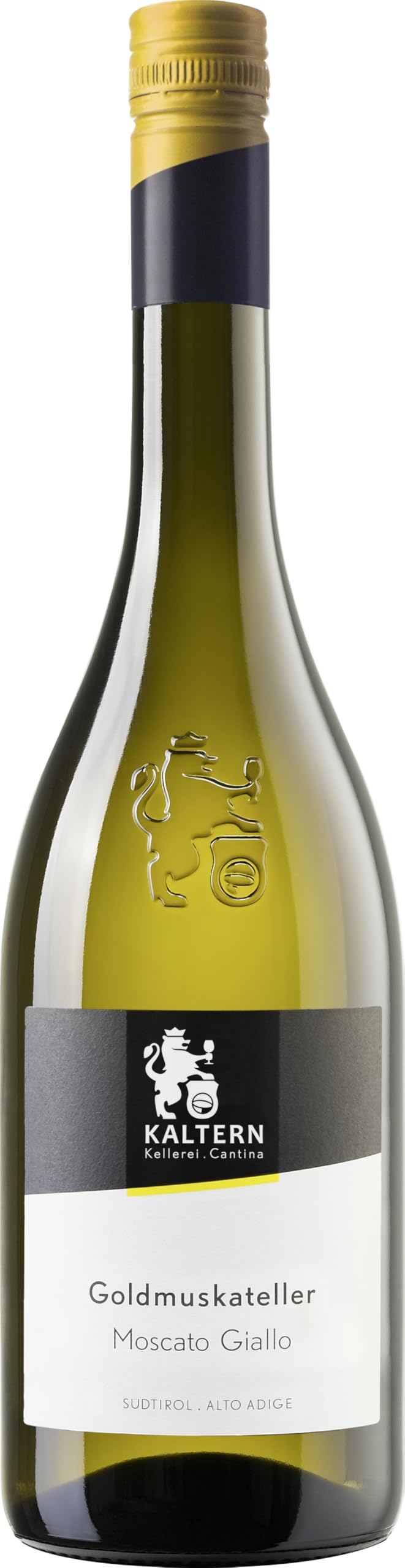 Kellerei Kaltern Goldmuskateller Moscato Giallo Südtirol Wein lieblich, 750ml