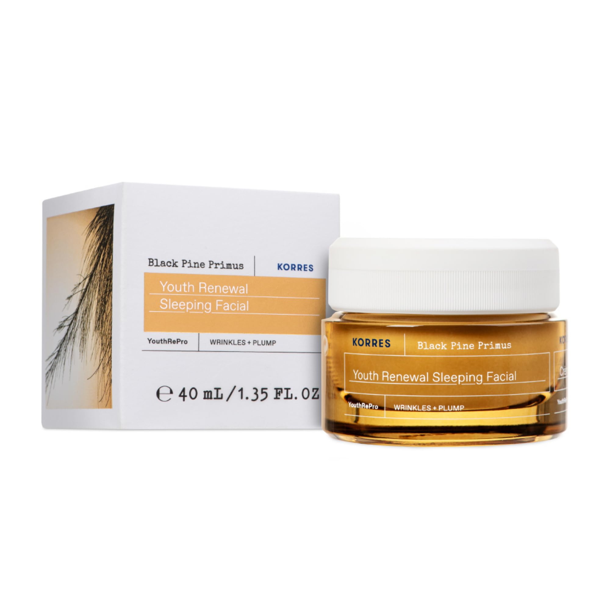 korres Black Pine Primus Youth Renewal Sleeping Facial Nemlendirici 40ml, 5003318841