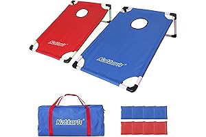 Portable Corn Hole Set: Elevated Backyard Fun