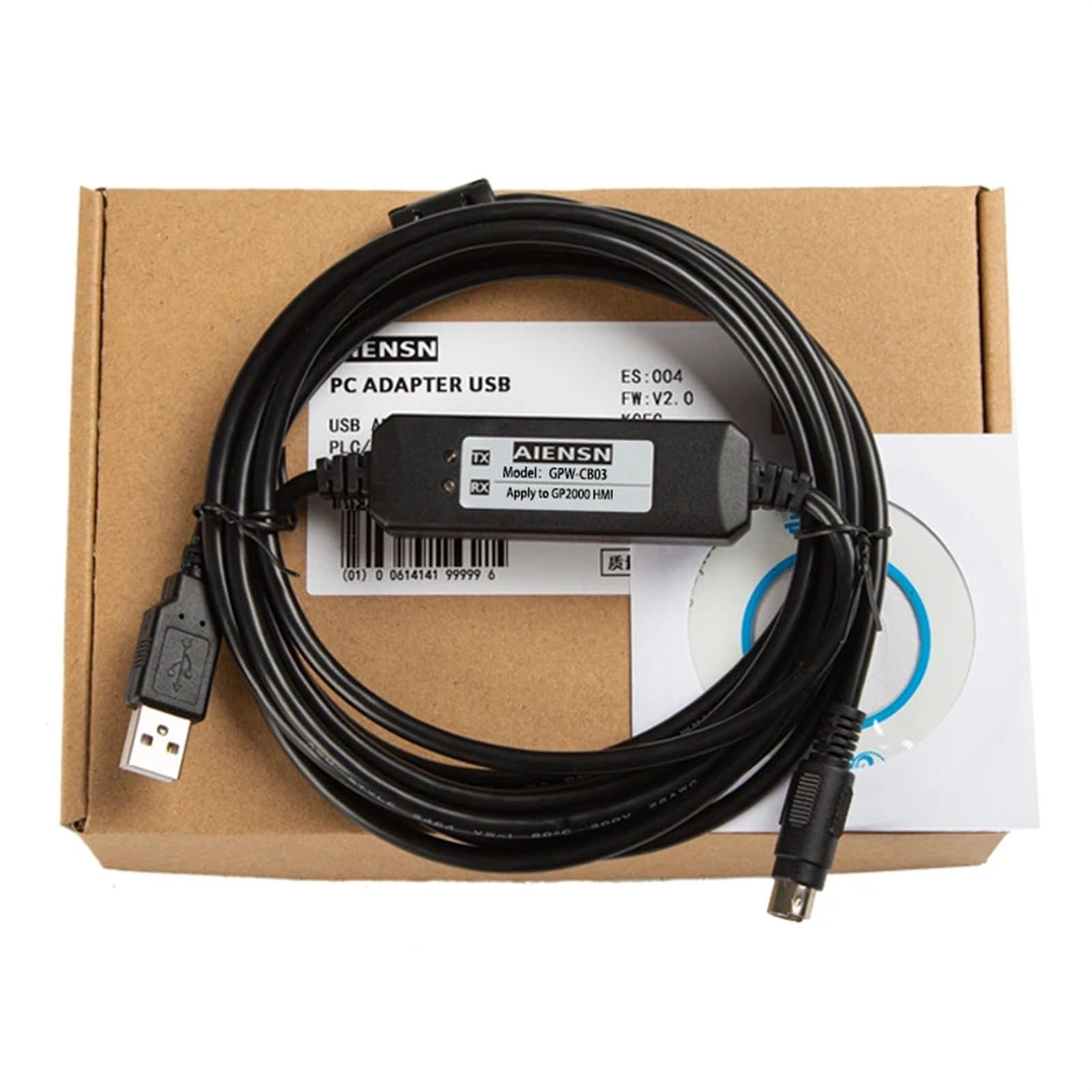 Cavo di programmazione HMI GPW-CB03 o USB-GPW-CB02 per Digital GP GPW CB03 CB02 (70A)