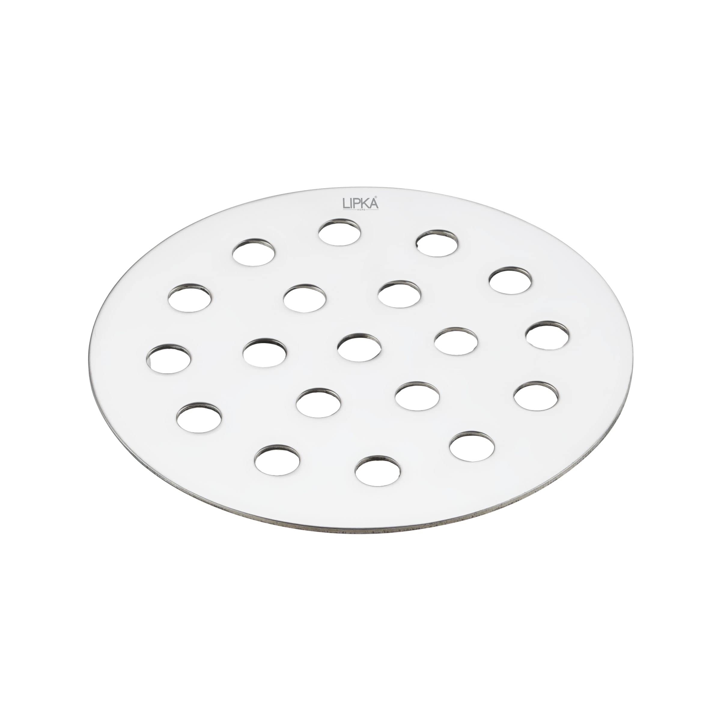 LIPKA Pack of 4 Plain Jali Round Floor Drain|Premium Stainless Steel|4 x 4 Inches| (B08CZMN18S) Amazon Price History, Amazon Price Tracker