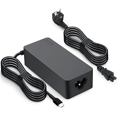 JIZZU 65W Chargeur USB Type C, Chargeur Pour Ordinateur Portable USB, Chargeur USB-C Portable Universel Pour Lenovo ThinkPad Huawei Matebook Pro Air HP Elitebook Spectre ASUS Acer Xiaomi Air